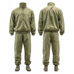 Ensemble veste coupe-vent et pantalon de jogging 100 % nylon OEM pour homme – Fabricant de survêtements coupe-vent 100 % nylon OEM - Product Image 3