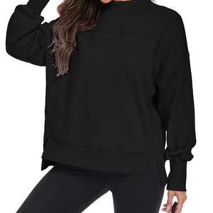 Sweat-shirt pour femme de haute qualité, style streetwear décontracté, épaules tombantes, respirant, écologique, en tricot, avec motif. - Product Image 6