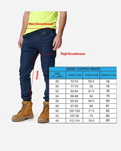 กางเกงคาร์โก้ผู้ชายคุณภาพสูง ไซส์ 10XL แบบปรับเปลี่ยนได้ ทรงหลวม สวมใส่สบาย ระบายอากาศดี เป็นมิตรกับสิ่งแวดล้อม ผลิตจากผ้าฝ้าย 100% - Product Image 4