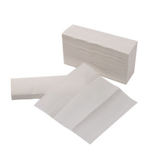 Toalla de Papel Multiusos GreenIsland de Pulpa Reciclada, Plegado en Z, Blanca, Sin Núcleo, 23x22cm/23x23cm, 1 Capa, Modelo MVB-803 - Product Image 1