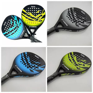 Raquette de beach tennis professionnelle entièrement en fibre de carbone, forme diamant, filet en polyester, légère, antidérapante, unisexe - Product Image 2