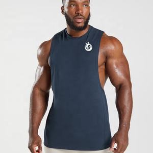 Débardeur de gymnastique respirant de haute qualité pour hommes débardeur d'exercice décontracté avec tissage tricoté ventes directes d'usine - Product Image 1