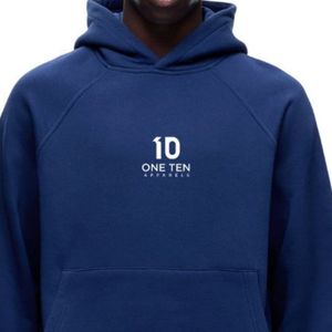 เสื้อฮู้ดโอเวอร์ไซส์ผู้ชาย ผ้าคอตตอนผสมพรีเมียม แขนยาว ทรงหลวม สไตล์ลำลอง สตรีทแวร์ - Product Image 3