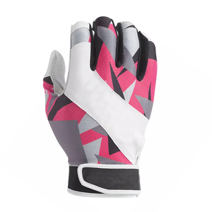 Gants de frappeur en cuir de haute qualité, design par sublimation, protection des jointures, design rembourré, pour joueurs. - Product Image 4
