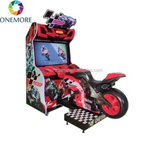 Machine de jeu d'arcade à monnayeur GP Motor Super Bike, simulateur de course de moto vidéo