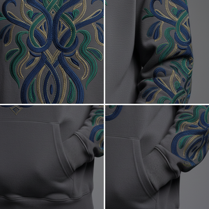 Sweat-shirts à capuche en molleton 100% coton, design graphique personnalisé, fabrication au Pakistan, unisexe, automne - Product Image 6