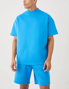 Nouveaux ensembles de vêtements décontractés pour hommes 2025, ensembles de vêtements imprimés en coton, t-shirt et short, ensemble deux pièces pour hommes - Product Image 3