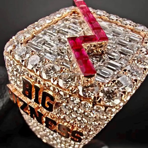 Luxury Hip Hop Big Boss <b>Ring</b> Iced Out Gold Plated Cubic Zirconia Men <b>Statement</b> Jewelry Rapper Style Fashion <b>Ring</b> Supplier - Product Image 6