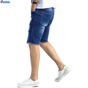 Pantalones vaqueros cortos de mezclilla para hombre, estilo urbano, a la moda, personalizados, de verano, rasgados, ajustados, desgastados, para hombre - Product Image 6
