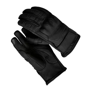 Gants de moto en cuir 100% véritable, sur mesure, imperméables, à doigts entiers, de haute qualité, prix raisonnable, couleur unie - Product Image 2