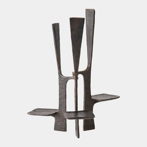 Candelabro de Metal de Cinco Brazos Plateado Candle Couture, Decoración Duradera para el Hogar - Product Image 4