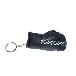 Porte-clés mini-gants de boxe personnalisés en cuir PU de haute qualité avec logo sur mesure – Accessoire d'équipement d'arts martiaux - Product Image 6