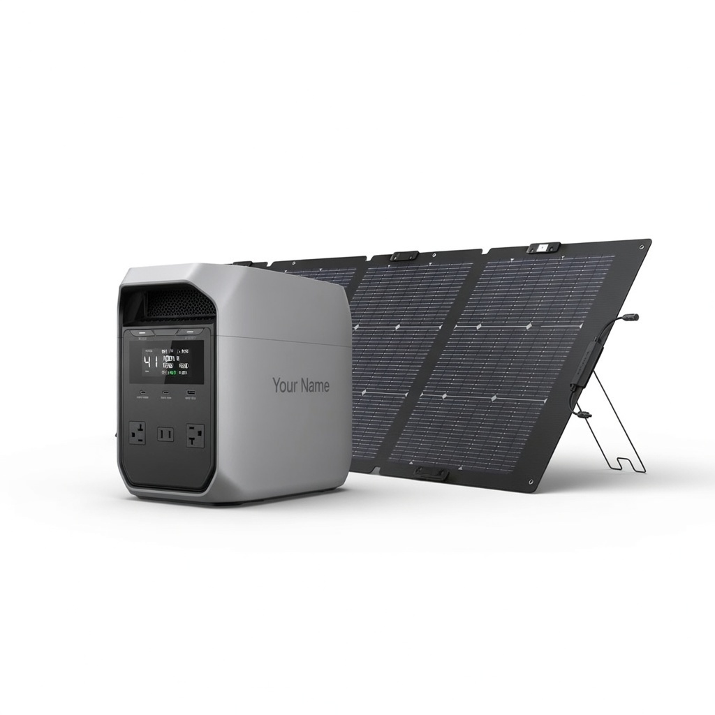 Wholesale 1024Wh <strong>Solar</strong> Generator 1800W LiFePO4 Battery 220W <strong>Solar</strong> <strong>Panel</strong> Kit OEM ODM Factory Direct <strong>Portable</strong> Power Station