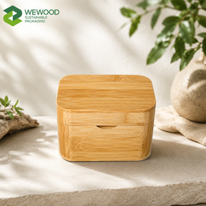 Boîte de rangement en bambou durable OEM ODM pour bijoux, cadeaux et emballages - Product Image 1