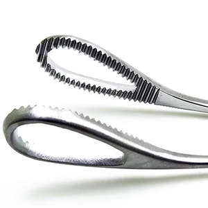 Pinzas para Sujetar Esponjas, Acero Inoxidable, Reutilizables, Herramienta Quirúrgica, Fabricante y Proveedor de Equipo Clínico - Product Image 5