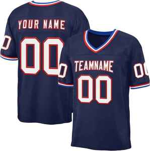 Camiseta de Fútbol Americano Sublimada de Alta Calidad, Personalizable con Logotipo, para Fanáticos del Club de Fútbol, Uniforme Nuevo 2026, Nombre y Número, Precio Económico - Product Image 2