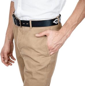 Ceinture Polo Faite à la Main de 25 mm de Large, Qualité Exceptionnelle, Design Argentin, en Cuir de Vache avec Boucle en Alliage, Directement d'Argentine - Product Image 2