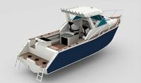 Bateau à jet d'eau en aluminium pour la patrouille, le transport et le soutien offshore