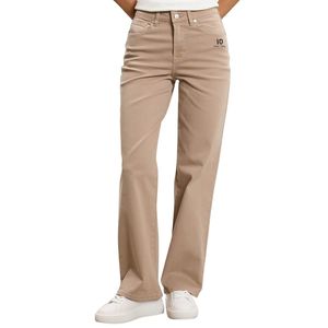 Jean classique droit pour femme, taille haute, en denim, pantalon en coton, confortable pour le quotidien, fournisseur de mode en gros - Product Image 1