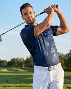 Camiseta Polo de Golf Personalizada con Sublimación para Hombre, Manga Corta, de Secado Rápido, Transpirable, Informal - Product Image 3