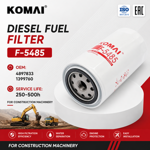 ไส้กรองน้ำมันดีเซล KOMAI 4897833 1399760 KC188 WK950/21 LA323016450 9414101755 FF5485 สำหรับรถขุดและรถบรรทุก - Product Image 1
