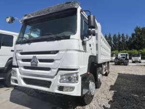 Camion benne Howo 8x4 Euro 2, 10 roues, capacité de charge 11-20T, conduite à gauche, caméra de recul, 251-350HP, 6-8L - Product Image 4