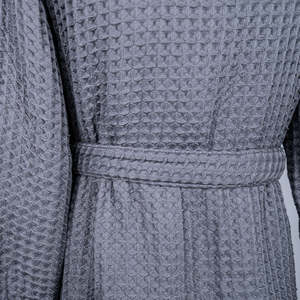 Nesta Sports Luxury 100% Cotton Waffle Robe de chambre pour homme en coton gaufré de haute qualité, super douce et chaude - Product Image 6
