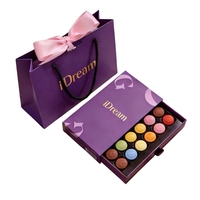 Nouvelle Boîte Cadeau de Luxe Personnalisée 2026 Imperméable pour Chocolats, avec Doublure en Mousse, Estampage à Chaud Doré, Fermeture Magnétique, Boîte de Sélection de Marques