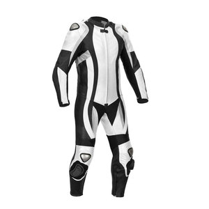 Riders Seeking Safety in a Two-Piece Leather Motorbike Suit Experience Durable <b>Road</b> Gear Waterproof Flame-Retardant Plus Size - Product Image 3