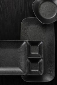 Plato Rectangular de Melamina Estilo Japonés para Sushi, Negro Mate, de 8 a 14 Pulgadas, Fácil de Limpiar, para <span class=keywords><strong>Restaurante</strong></span> - Product Image 4