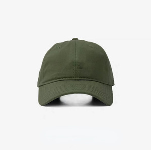 Casquettes de baseball unies en coton, style japonais, pour hommes et femmes, noires, souples, vente en gros - Product Image 5