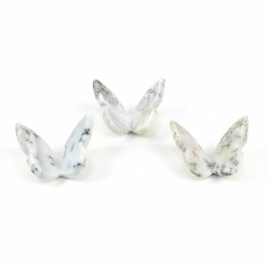 Opale dendritique papillon volant en cristal de haute qualité avec ailes en pierre de guérison, papillon sculpté 3D et décoration d'intérieur – Vente en gros - Product Image 2