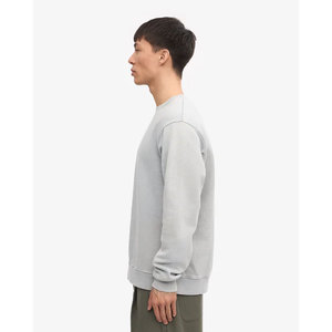Sweat-shirt d'hiver pour homme à col rond, patchwork personnalisé, en molleton épais, style streetwear hip-hop - Product Image 4