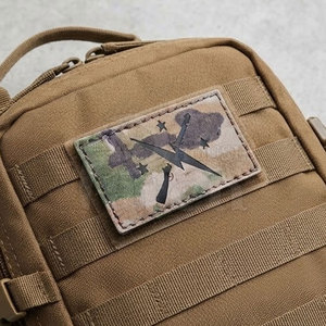 Parches de Tela Sintética Tejida Personalizados al por Mayor con Diseños Detallados Cortados con Láser para Bolsos, Equipos de Exterior y Más - Product Image 5