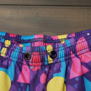 Shorts en mesh personnalisés pour hommes, shorts en mesh respirants à couture interne de 5 pouces, imprimé serpent, shorts en mesh pour hommes - Product Image 3