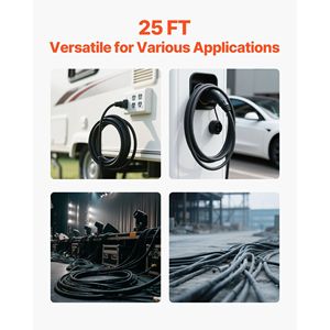Cavo di Alimentazione Portatile 25 FT 6AWG (4 Conduttori) Resistente 600V SOOW, Cavo Elettrico di Grado Industriale Pre-Tagliato 600V - Product Image 6