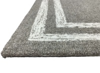Tapis de prière musulman moderne abstrait en laine fait main de qualité supérieure antidérapant pour la maison, cadeau idéal pour couple - Grande Vente