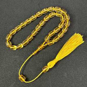Tasbih islamique traditionnel en résine émaillée, en forme de hibou, pour la prière et le Dhikr, fait main, personnalisable - Product Image 4