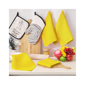 Chiffon de nettoyage de cuisine en microfibre rose lavable, super absorbant, lingette de cuisine réutilisable, écologique, fabricant en gros - Product Image 6