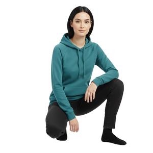 Sudadera con Capucha Gris Claro para Imprimir, Sudadera de Forro Polar de Primera Calidad, Sudadera Urbana para Mujer, Sudadera de Algodón de Alta Densidad - Product Image 1