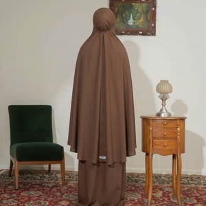 Robe de prière musulmane pour femmes en rayonne 100% de qualité supérieure, douce et respirante, hijab abaya mukena, vêtements islamiques, vente en gros, vêtements modestes - Product Image 3
