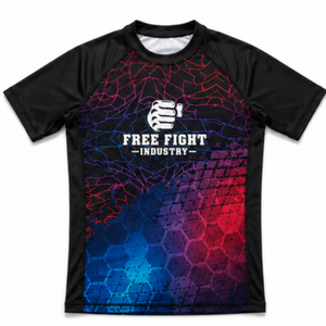 Rashguard personnalisé BJJ No Gi avec impression par sublimation, Rashguard MMA avec faible MOQ - Product Image 3
