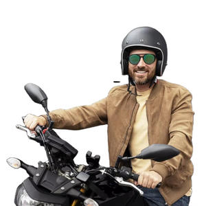 Chaqueta de Motocicleta Personalizada Color Camel, Informal, para Adultos, Resistente al Viento, de Poliéster y Algodón, Camisa Deportiva para Exteriores - Product Image 3