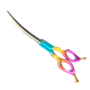 En gros Ciseaux de coiffure professionnels pour salon et barbier, droits, à lame émoussée, pour coupe et effilage - Product Image 3