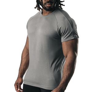 Camiseta OEM 100% algodón para hombre y adulto, camiseta orgánica, ropa masculina al por mayor, deportiva, lisa, en blanco. - Product Image 1