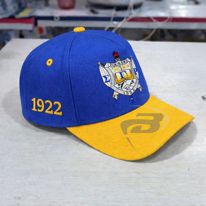 Gorra de Béisbol de Satén con Bordado 3D de la Hermandad Sigma Gamma Rho SGR, Elegante Letra Griega, Ajustable, Transpirable, con Cierre a Presión - Product Image 2