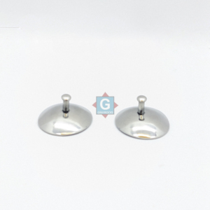 Écran oculaire chirurgical rond en acier inoxydable, réutilisable, instrument orthopédique manuel, certifié CE Classe I - Product Image 6