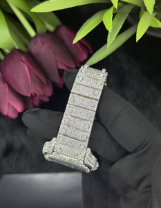 Diamond Tester Approved Moissanite <b>Watch</b> | VVS Luxury Iced Out <b>Skeleton</b> Wholesale - Product Image 5