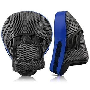 Guantes de Boxeo de Piel de Vacuno con Logotipo Personalizable, Diseño Innovador, Almohadillas de Entrenamiento para Artes Marciales y Boxeo - Product Image 1