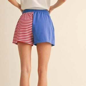 Conjunto de Shorts Deportivos de Verano para Mujer, Diseño Personalizado para Gimnasio y Running - Product Image 1